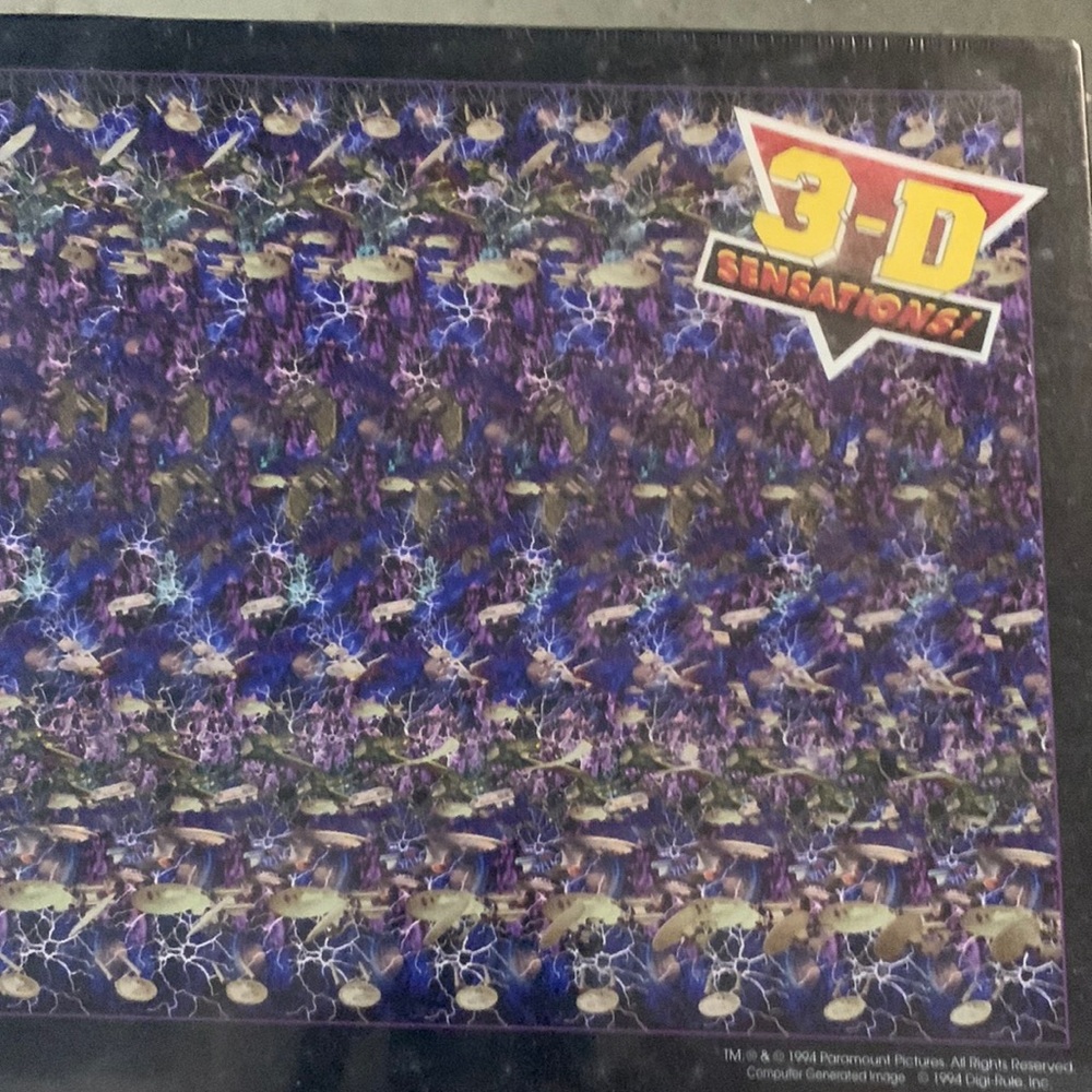 Vintage 90's Star Trek Hallmark Puzzle